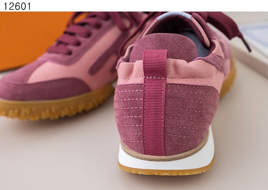 [단순반품ok] 에르메스 Sneakers Jet rose antique rouge sepia