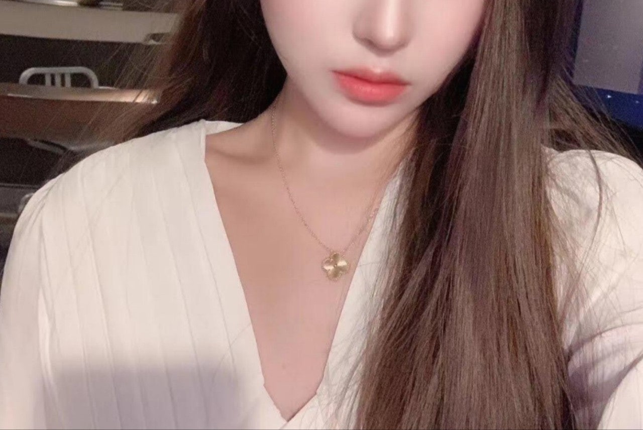 반클리프 알함브라 펜던트 기요세 목걸이