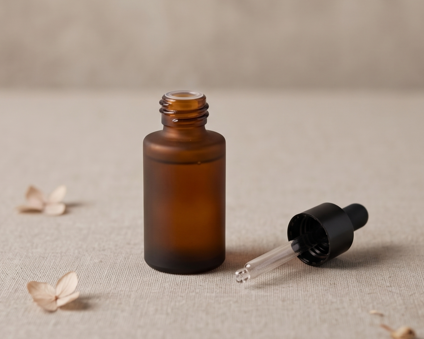 브라운 매트 글라스 스포이드 [ 30ml ]