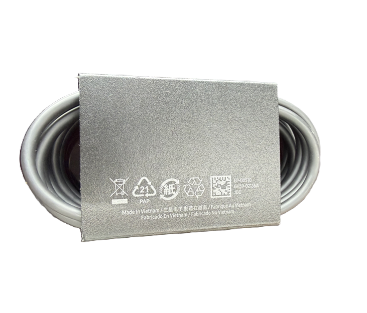 [재고보유] 삼성 c to c 1.8m 5a. 65w 초고속 충전 케이블 EP-DX5510 (벌크)