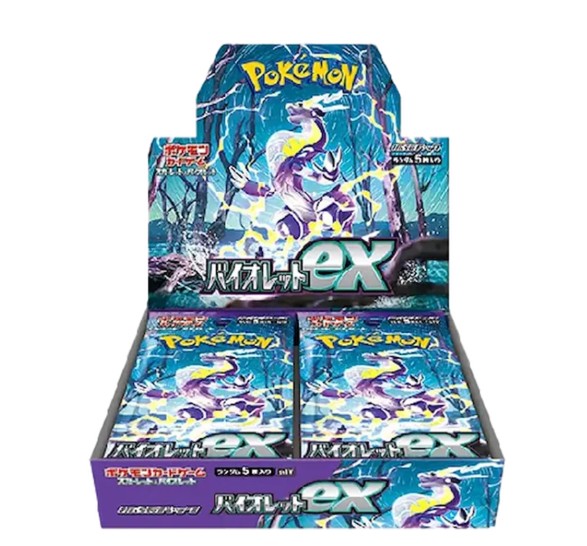 포켓몬 TCG 스칼렛 & 바이올렛 확장팩 바이올렛 ex 박스 (일어판)