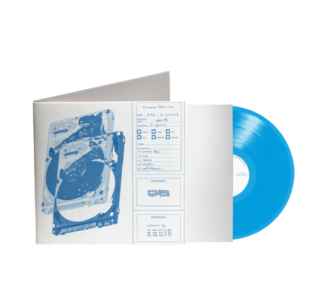 웨이브 투 어스 2집 EP 써머 플로우 0.02 LP 블루