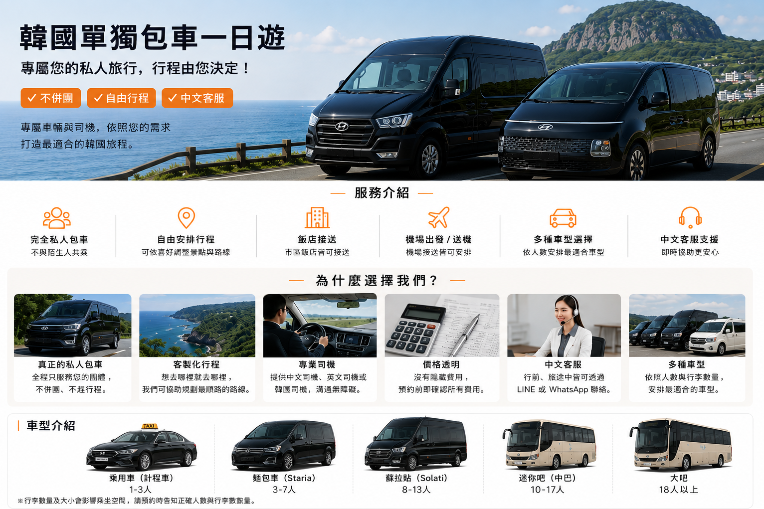 包車訂金支付