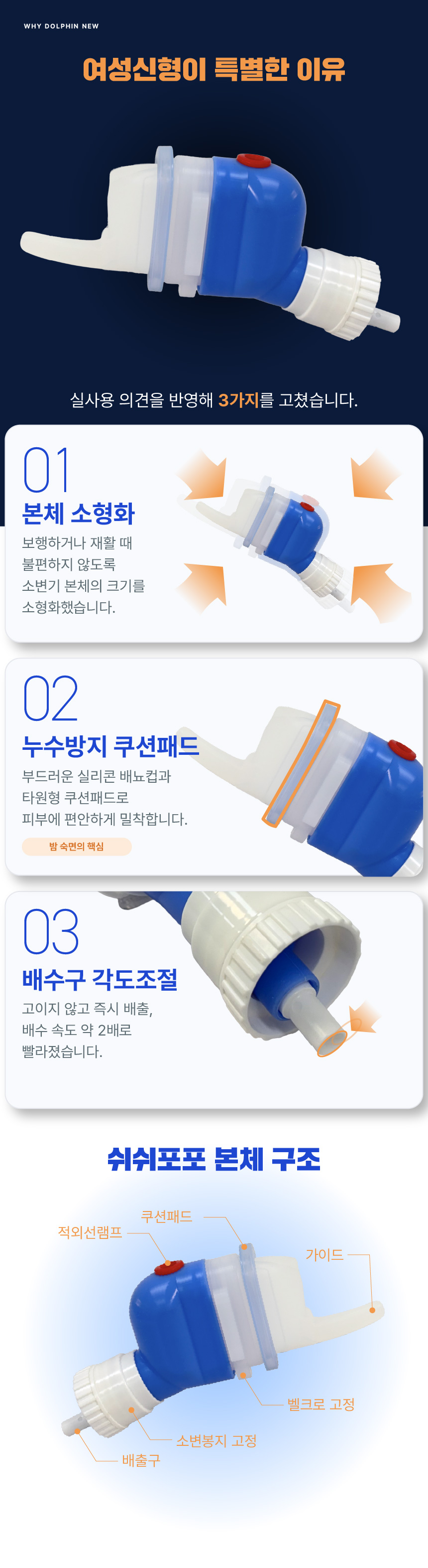 [신형_여성_본체] 쉬쉬포포 자동 소변처리기