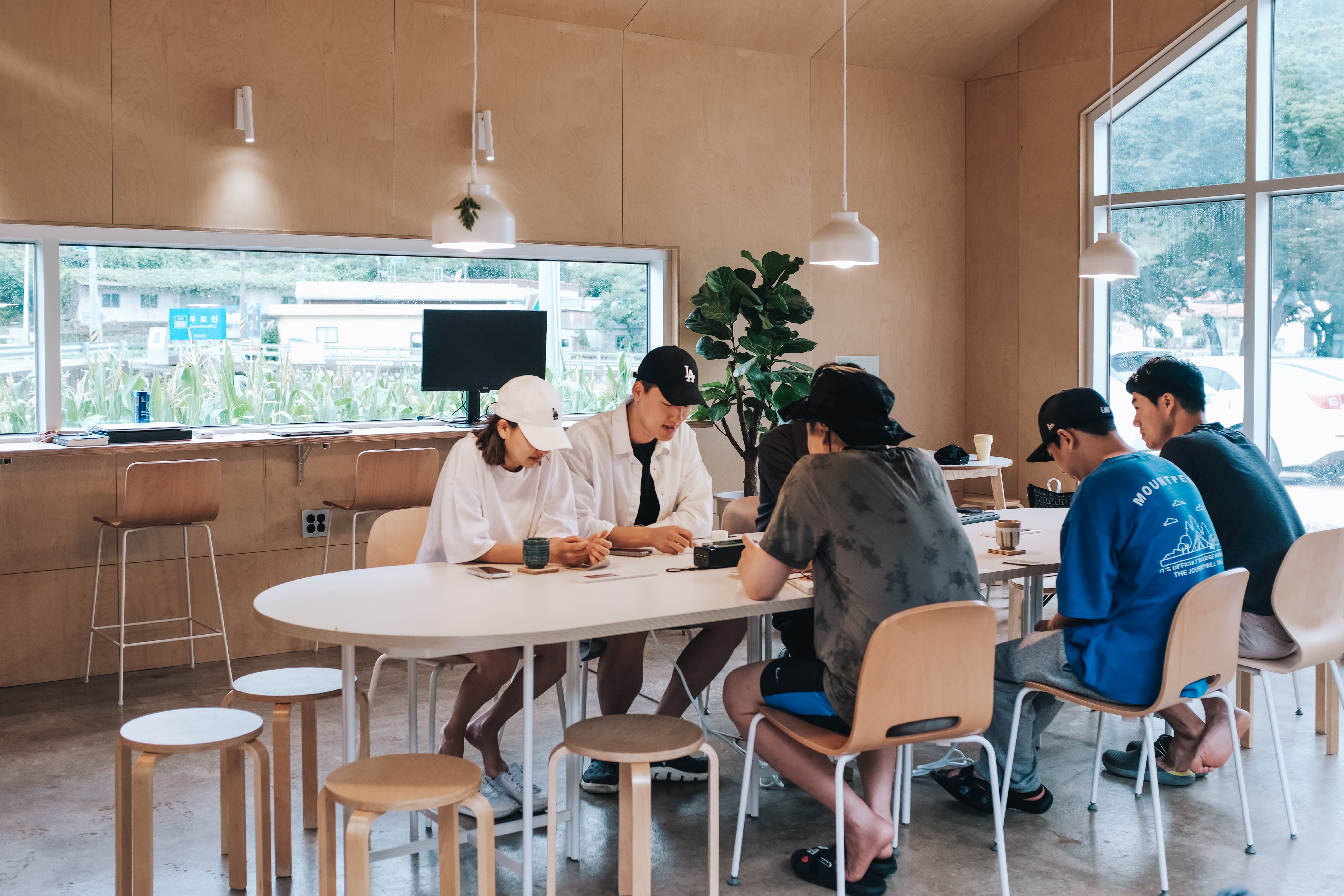 남해 워케이션 책한장 차한잔