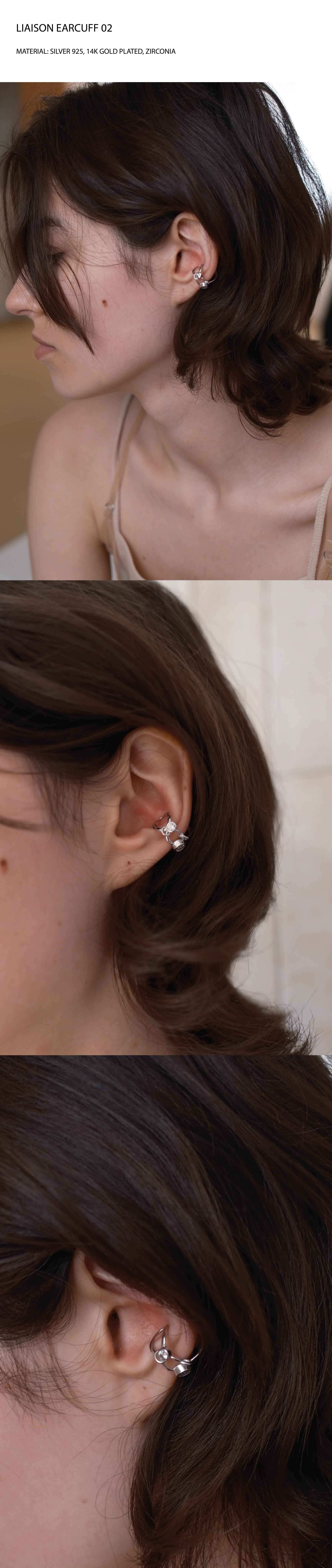 LIAISON EARCUFF 02_SILVER