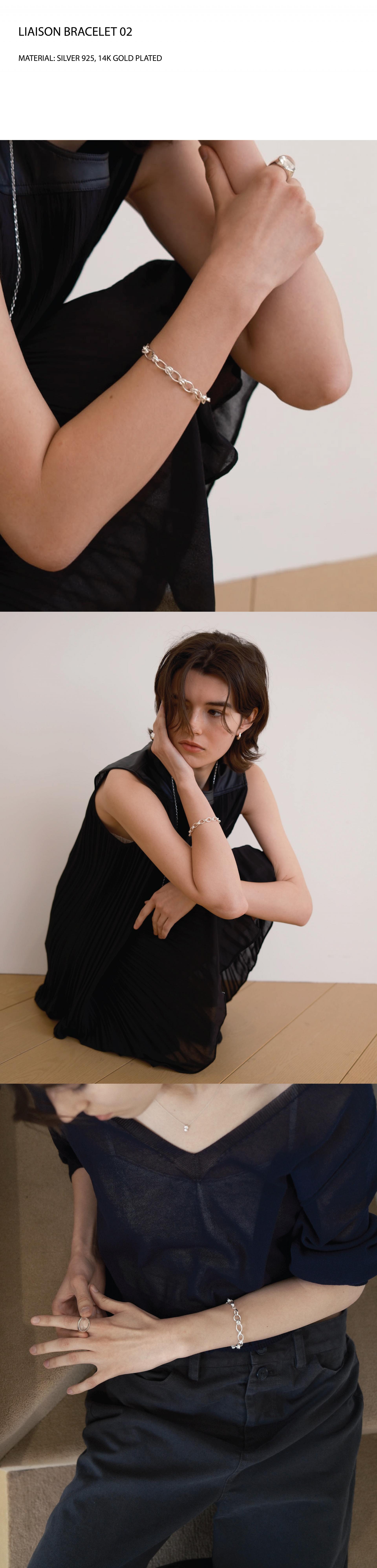 LIAISON BRACELET_SILVER 복제