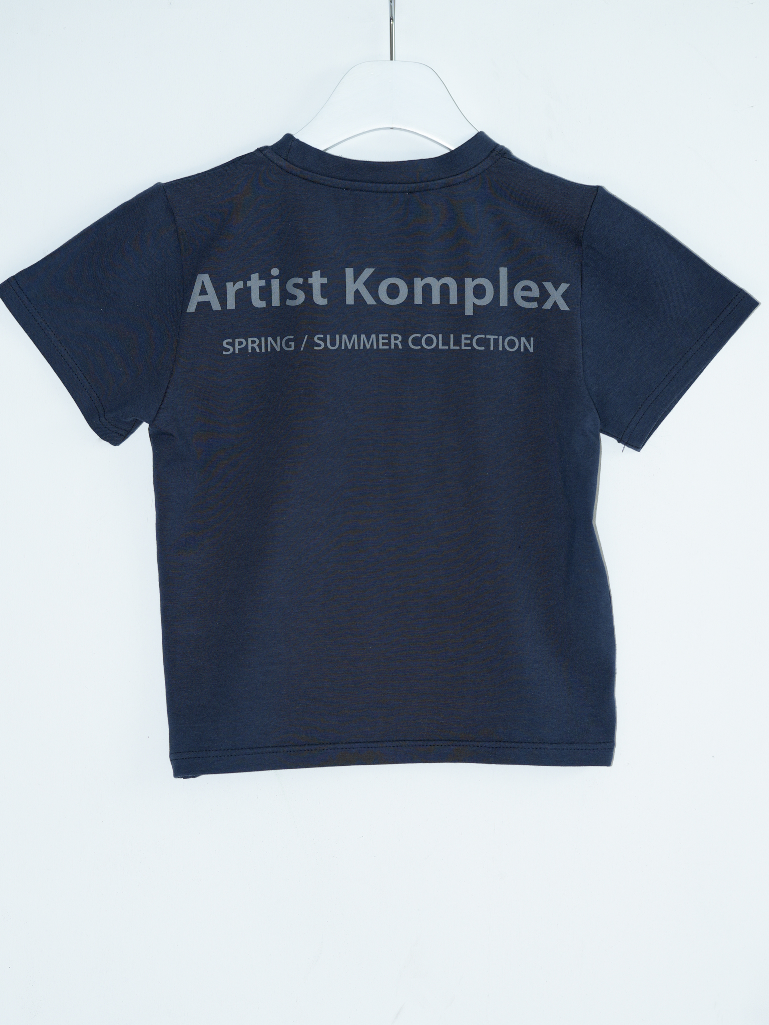 ARTIST SLIM FIT LOGO T-SHIRT (NAVY)