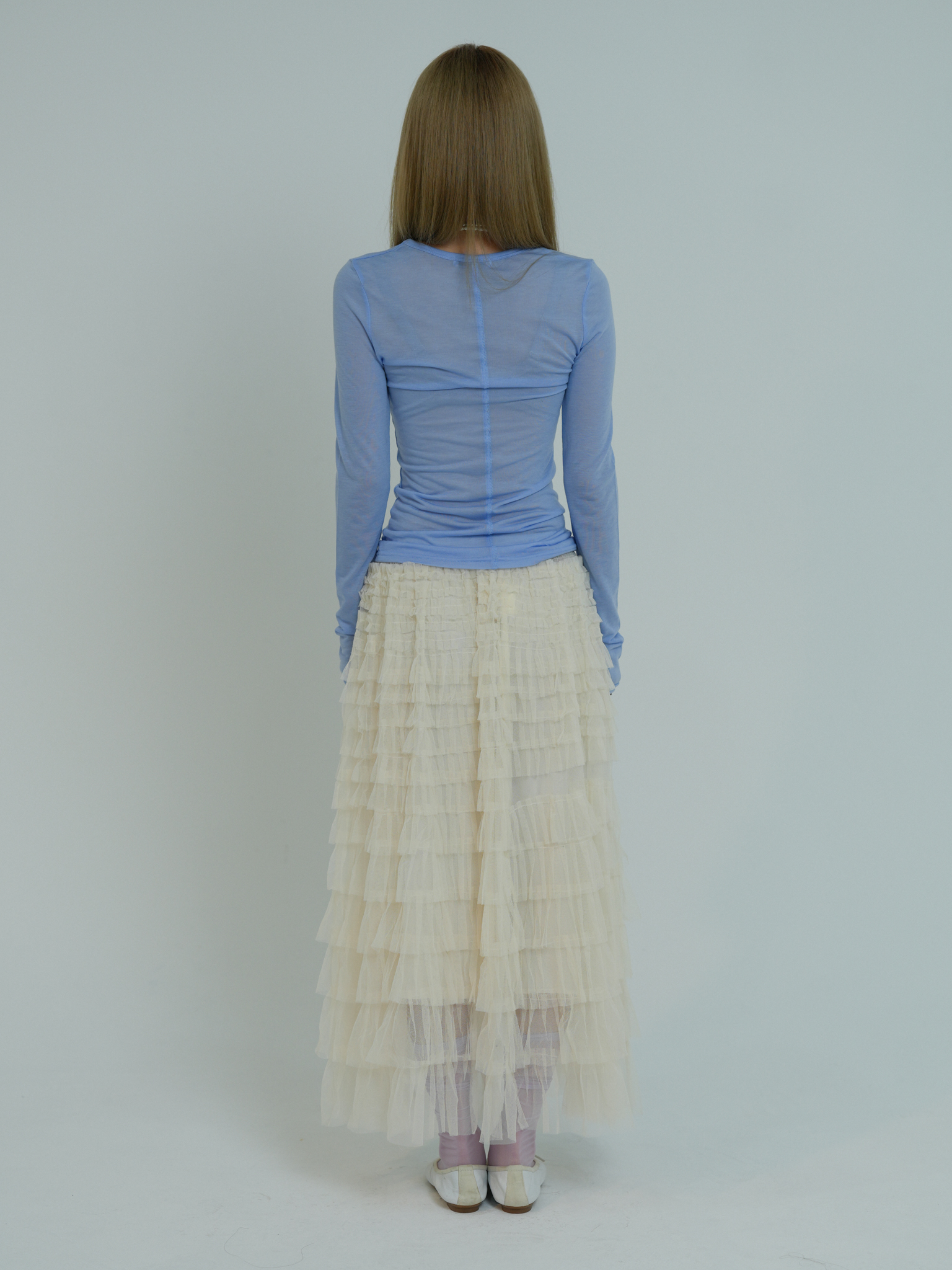 ARTIST TENCEL LONG SLEEVE (BLUE)