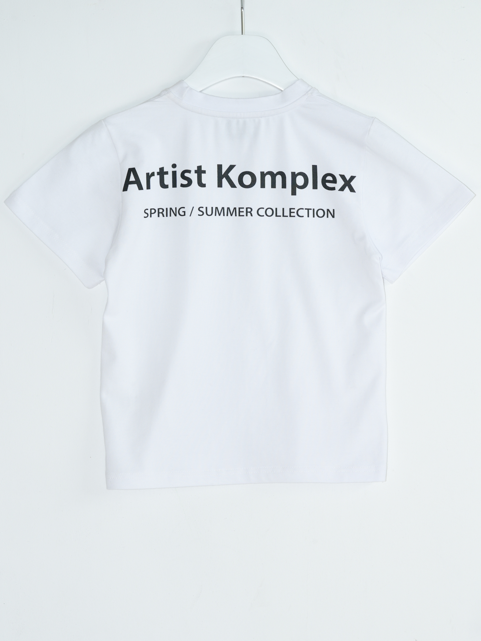 ARTIST SLIM FIT LOGO T-SHIRT (WHITE)