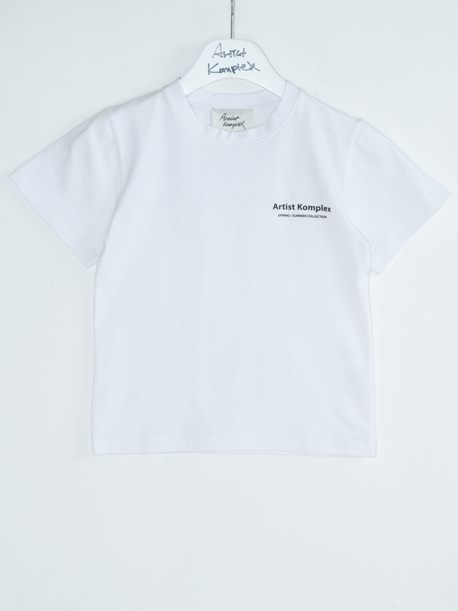 ARTIST SLIM FIT LOGO T-SHIRT (WHITE)