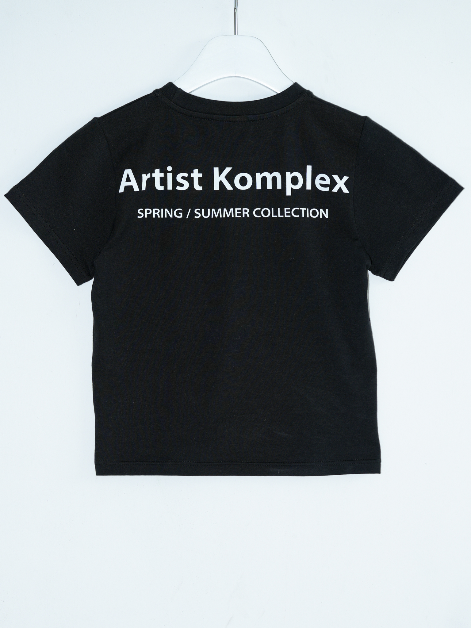 ARTIST SLIM FIT LOGO T-SHIRT (BLACK)