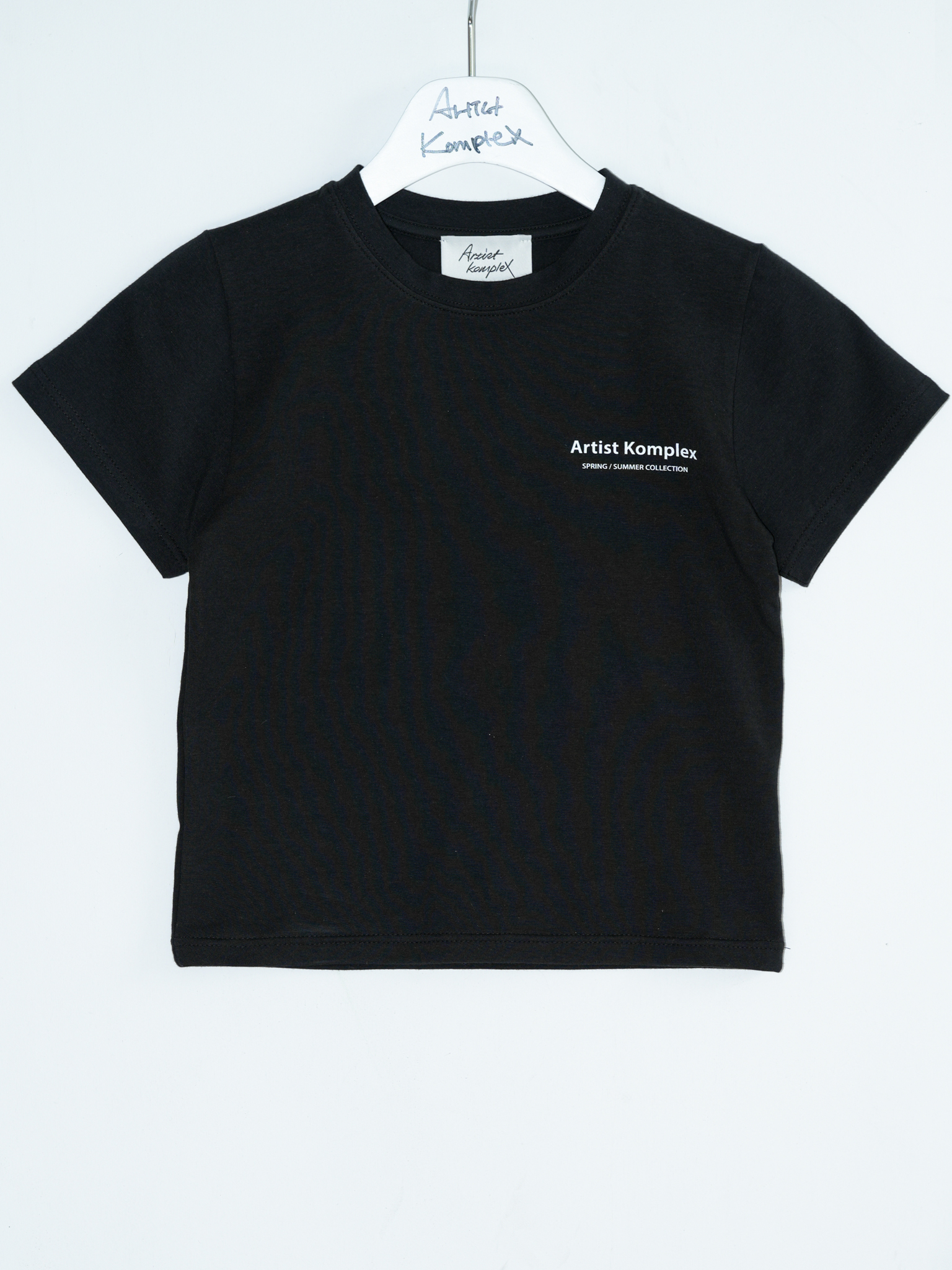 ARTIST SLIM FIT LOGO T-SHIRT (BLACK)