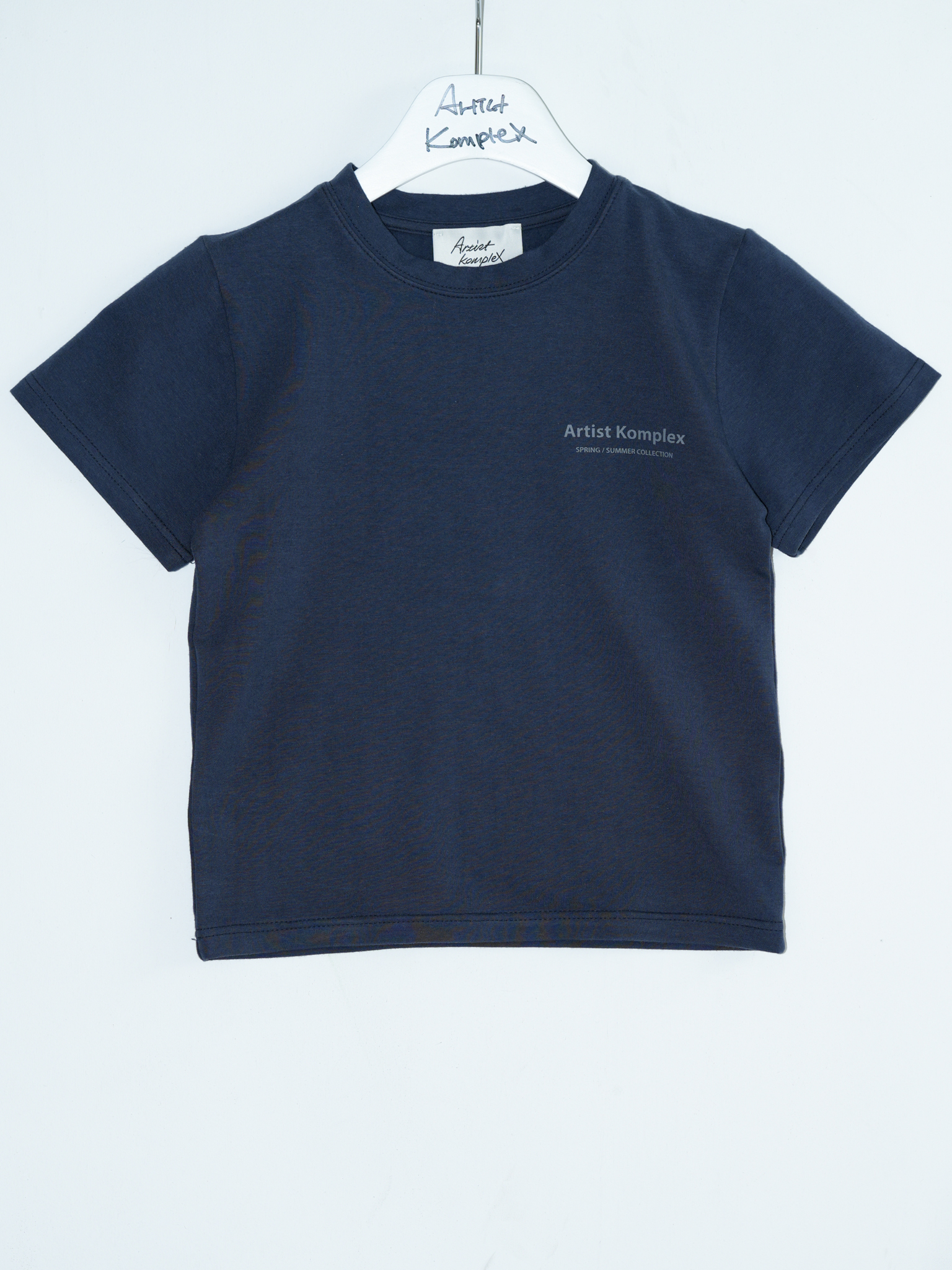 ARTIST SLIM FIT LOGO T-SHIRT (NAVY)