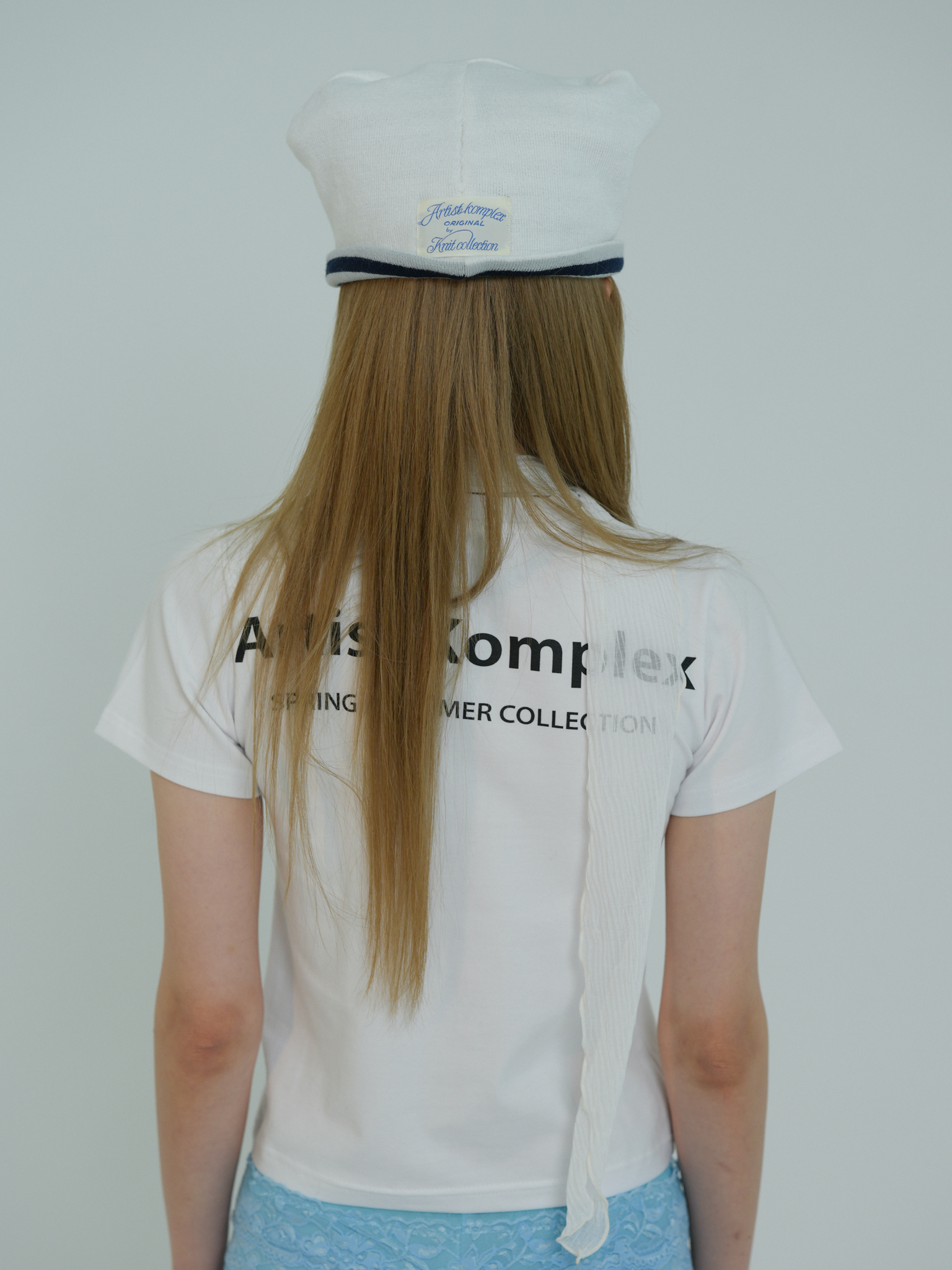 ARTIST TWO-WAY HORN BEANIE (IVORY)