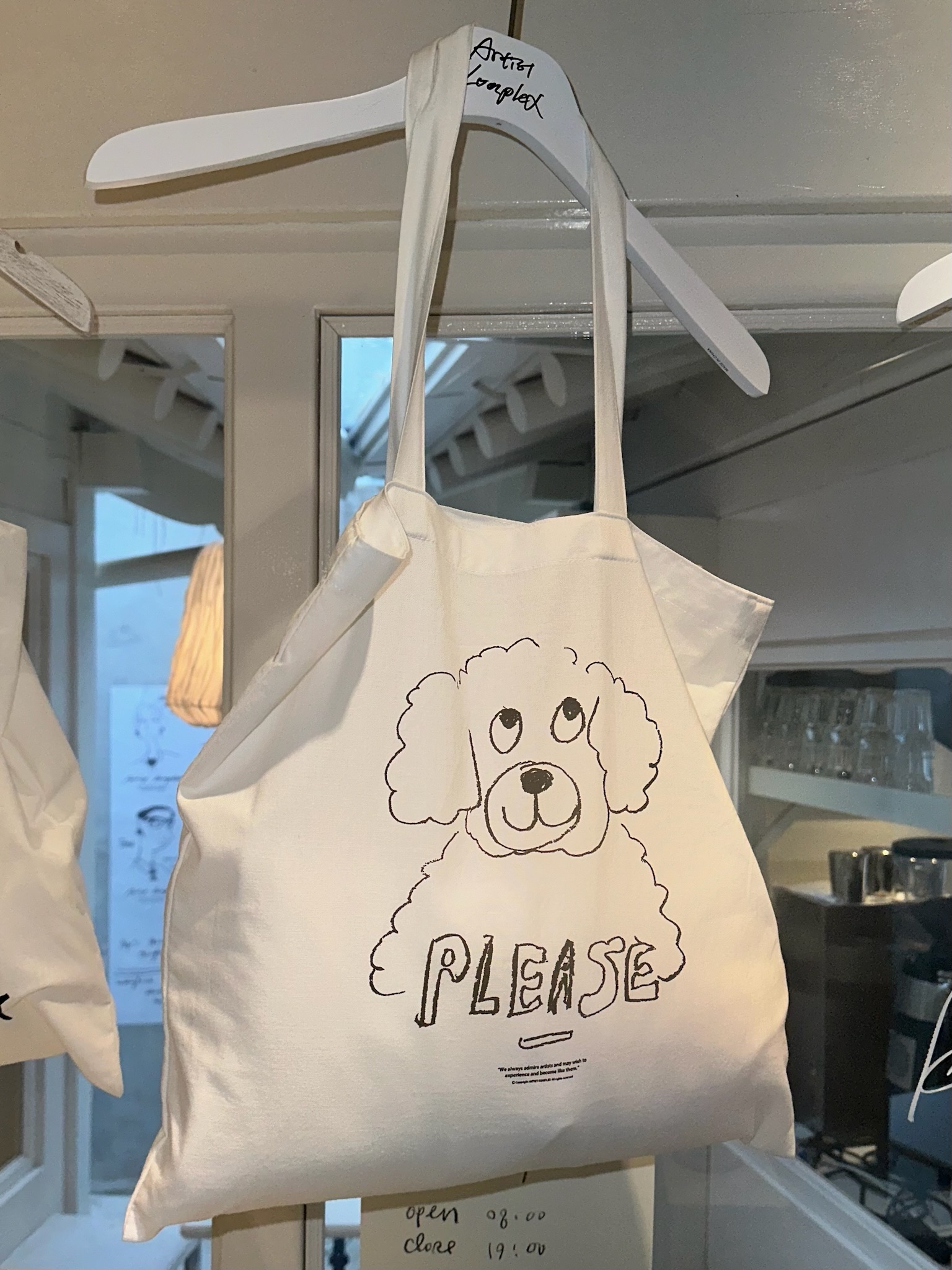 【数量限定】Artist Komplex Please Ecobag 아티스트컴플렉스 플리즈 에코백 | ARTIST KOMPLEX | KREAM