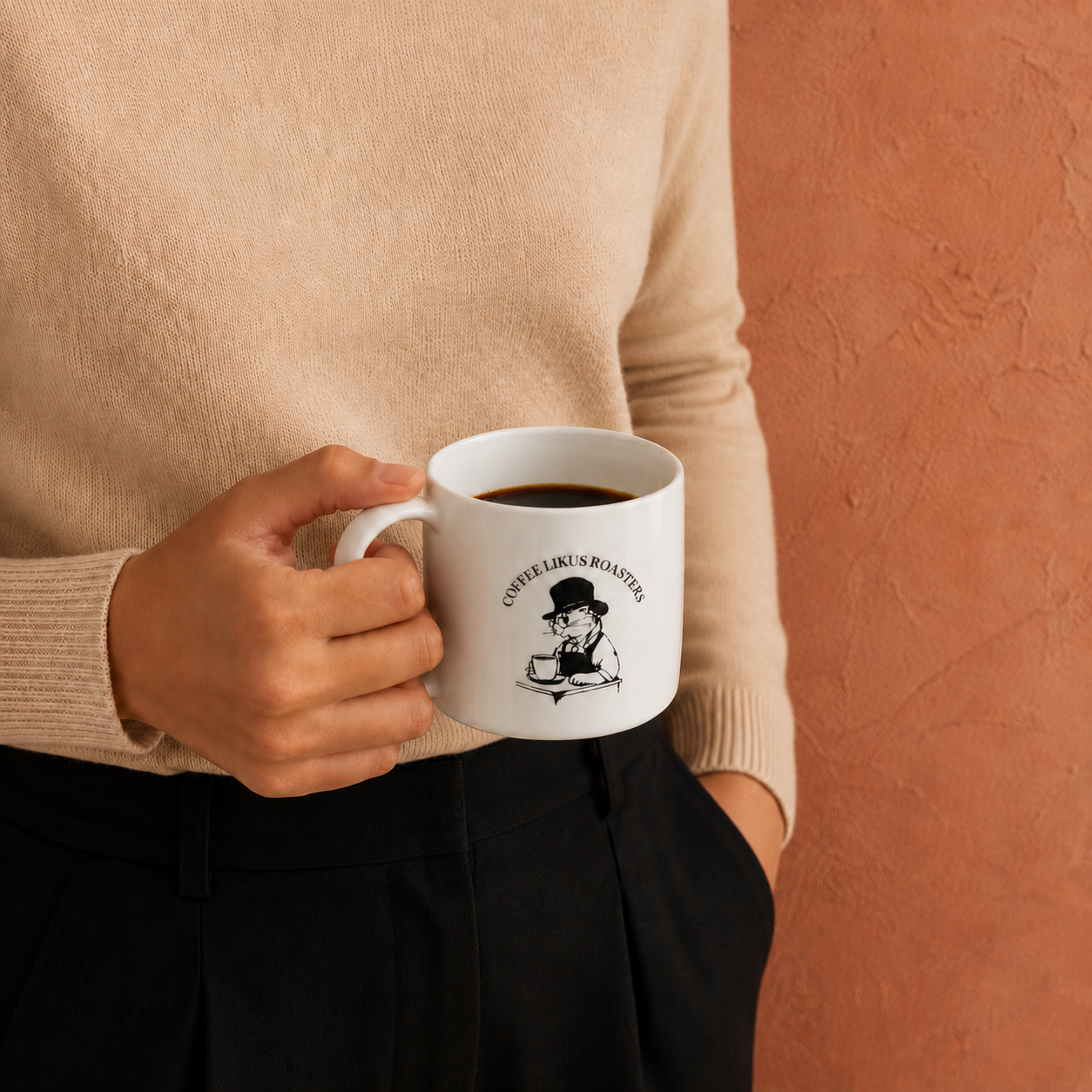 (예약주문) 한정수량 Mug 머그컵 (유광) / "Rai Story Mug" 350ml 12oz