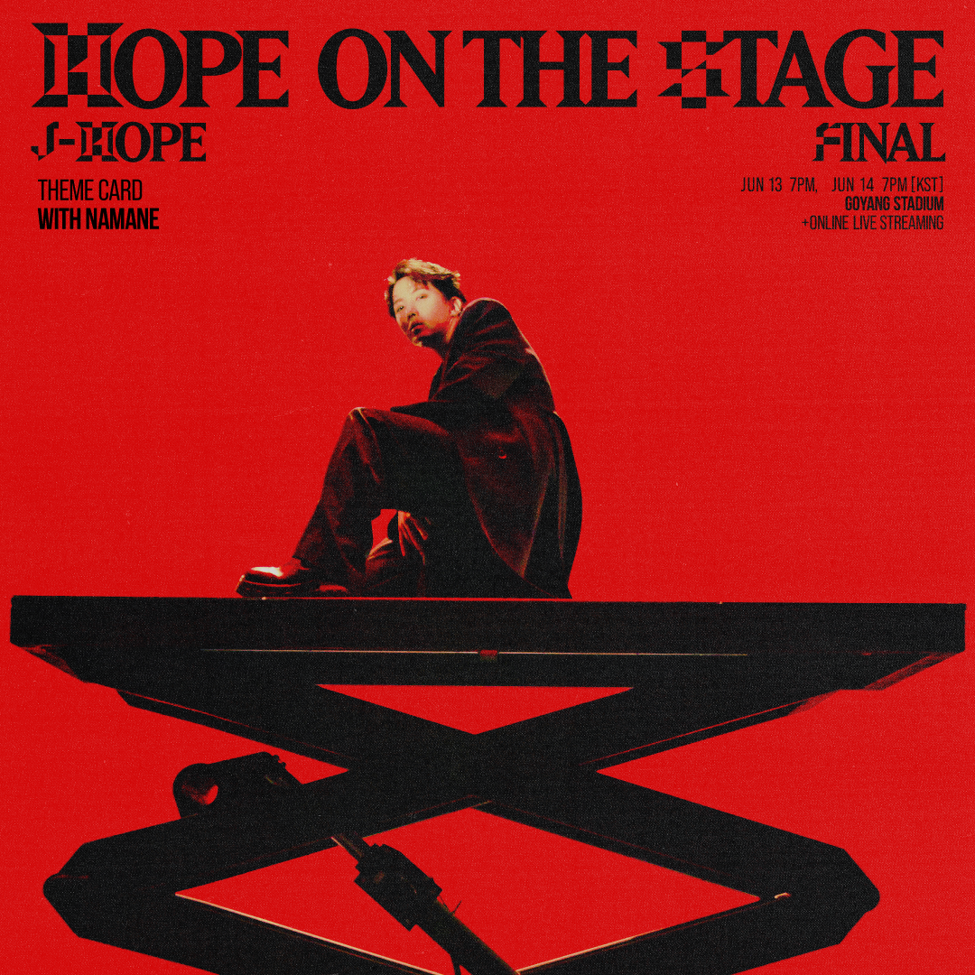 HOPE ON THE STAGE FINAL VIPカード6/13.6/14 06.07-06.14]“j-hope Tour 'HOPE ON THE STAGE' FINAL” Special