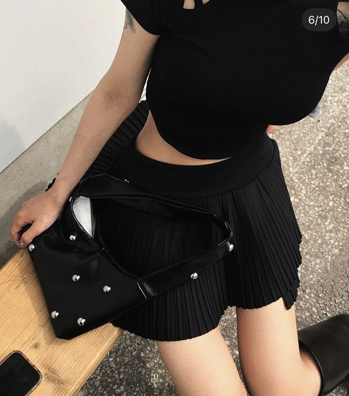 Helen Black Skirt V2