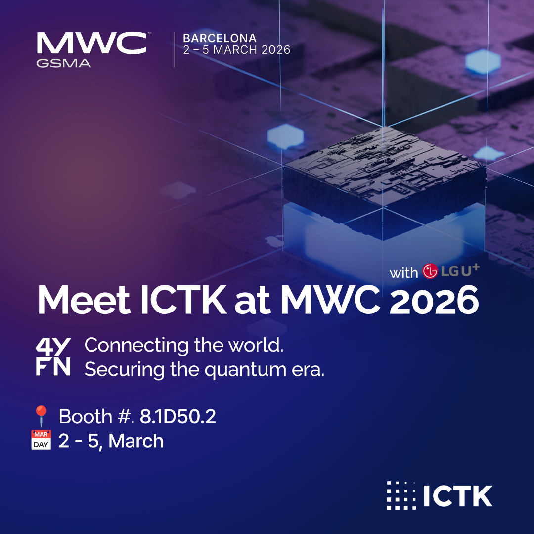ICTK아이씨티케이, MWC 2026, 4YFN,