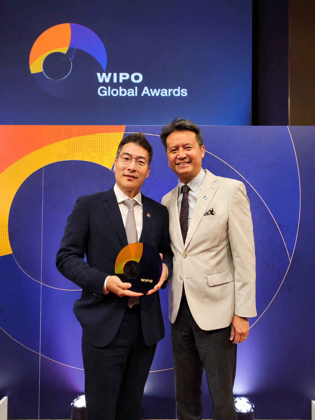 WIPO Global Awards, ICTK, PUF, PQC, VIA PUF, Justin, 邓鸿森, Daren Tang, Finanal Winner