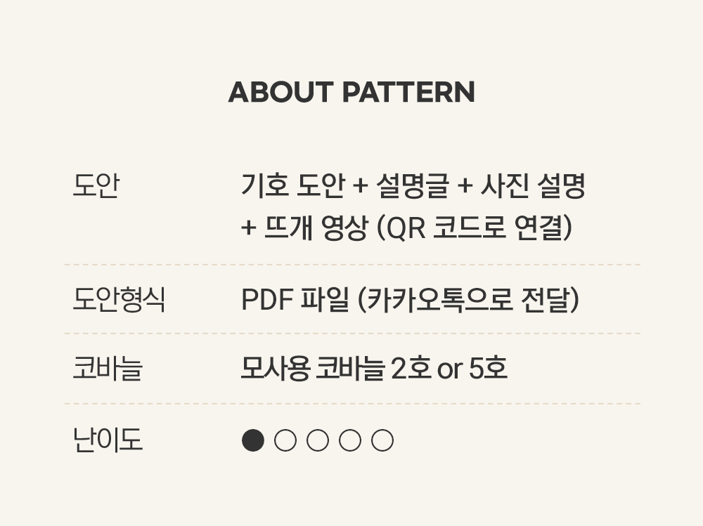 [PDF 도안] 나무에서 떨어져 슬픈 알밤이 뜨개 뜨개질 키링 코바늘 인형 뜨개