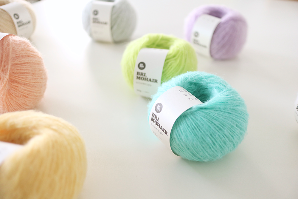 [바이브리 DIY KIT] 걱정토끼 걱정인형 모헤어 뜨개 뜨개질 코바늘 인형 키링 뜨개 키트 패키지