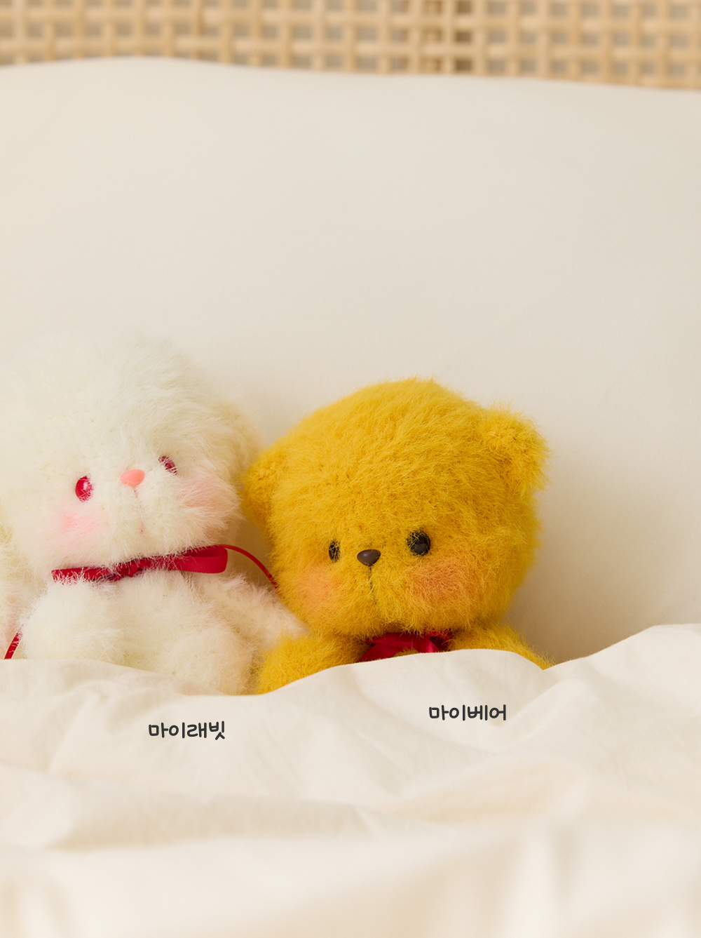 [바이브리 DIY KIT] 마이돌 곰인형 토끼인형 애착인형 뜨개 뜨개질 코바늘 인형 뜨개 키트 패키지