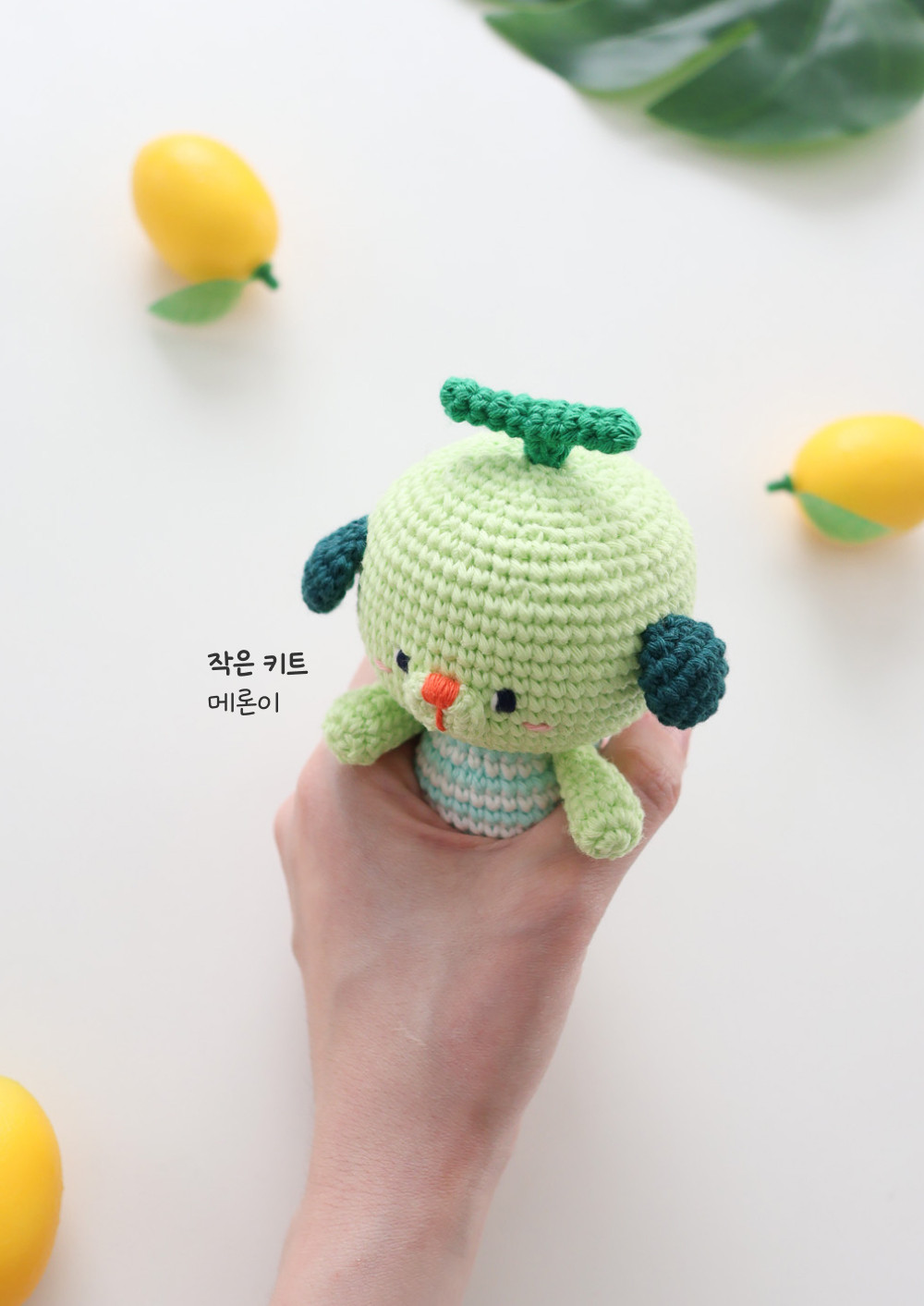 [바이브리 DIY KIT] 프루츠돌 과일 인형 뜨개 뜨개질 코바늘 인형 키링 뜨개 키트 패키지