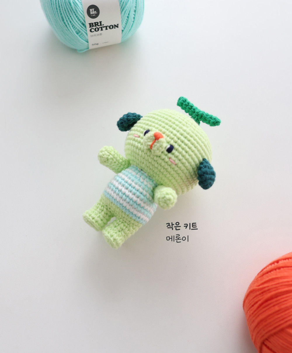 [바이브리 DIY KIT] 프루츠돌 과일 인형 뜨개 뜨개질 코바늘 인형 키링 뜨개 키트 패키지