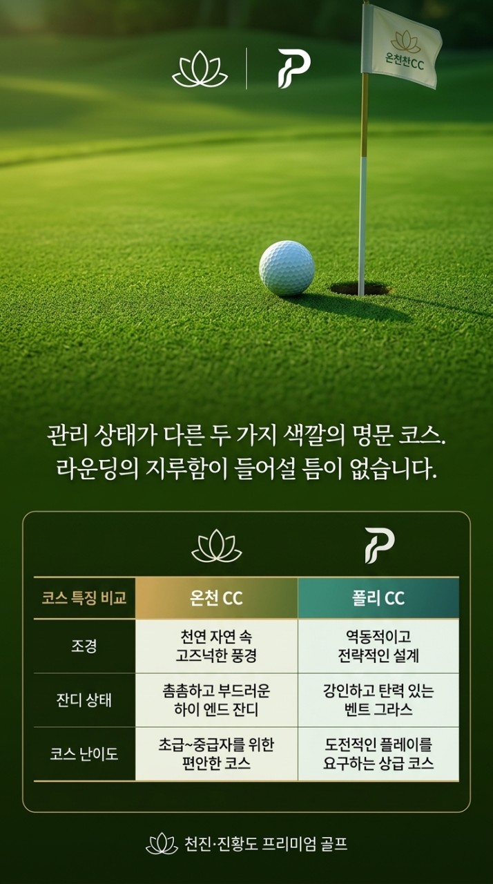 ⭐️천진 온천CC +진황도 폴리CC 3박4일 90홀 999,000원~무제한 골프⭐️북해도 절반 금액 시원한 여름 골프