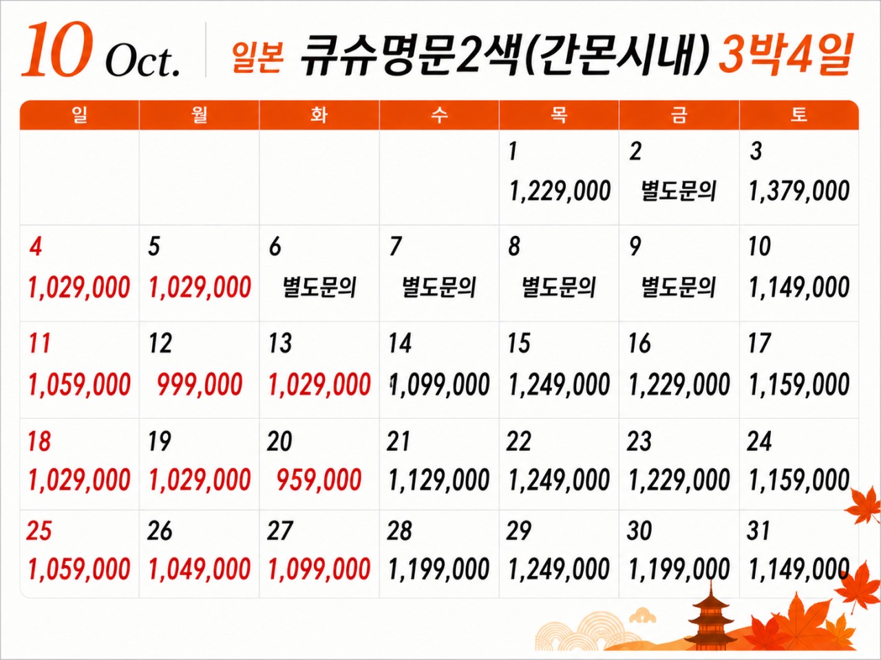 🔊 큐슈 명문 2색 (간몬시내숙박) 🤩2박3일 45홀 799,000원터~ 3박4일 72홀 949,000원 ~ 40만원 비싼 상품의 좋은 골프장과 비교