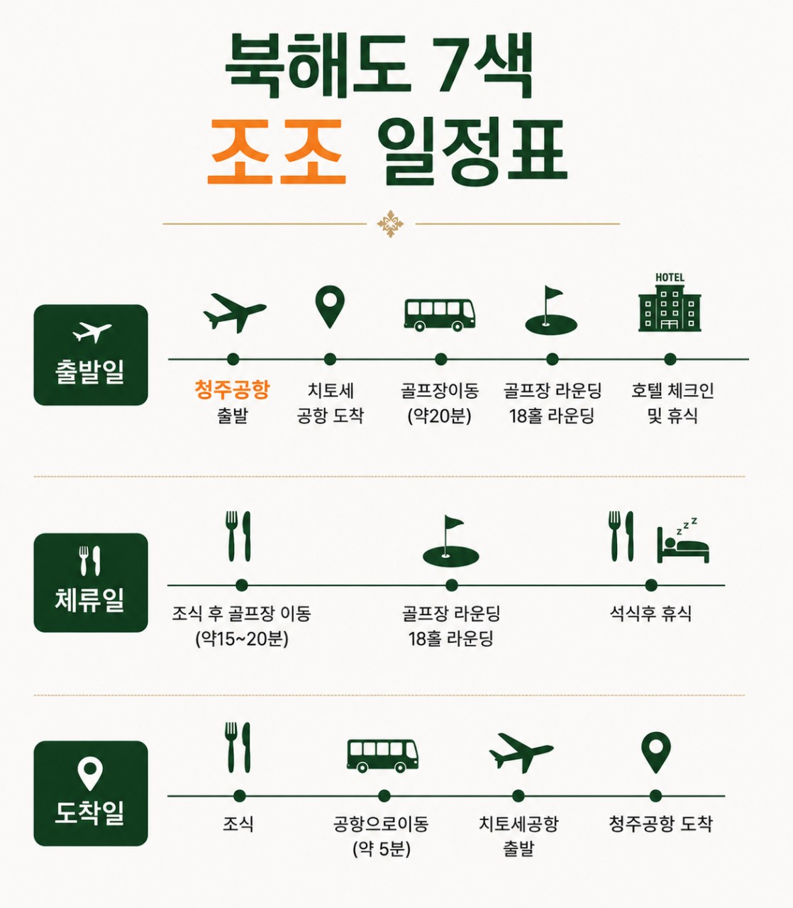 ❄북해도 7색골프 9월특가 3박4일 54홀 1,229,000 원~ 거품 없는 가격🔊한국인 직원 상주