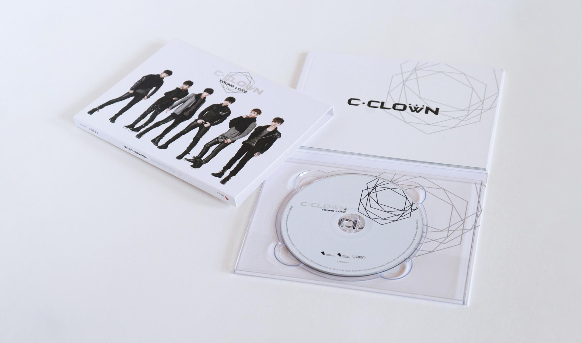 씨클라운(C.CLOWN) 미니2집 [ YOUNG LOVE ] 앨범 : cosmic egg