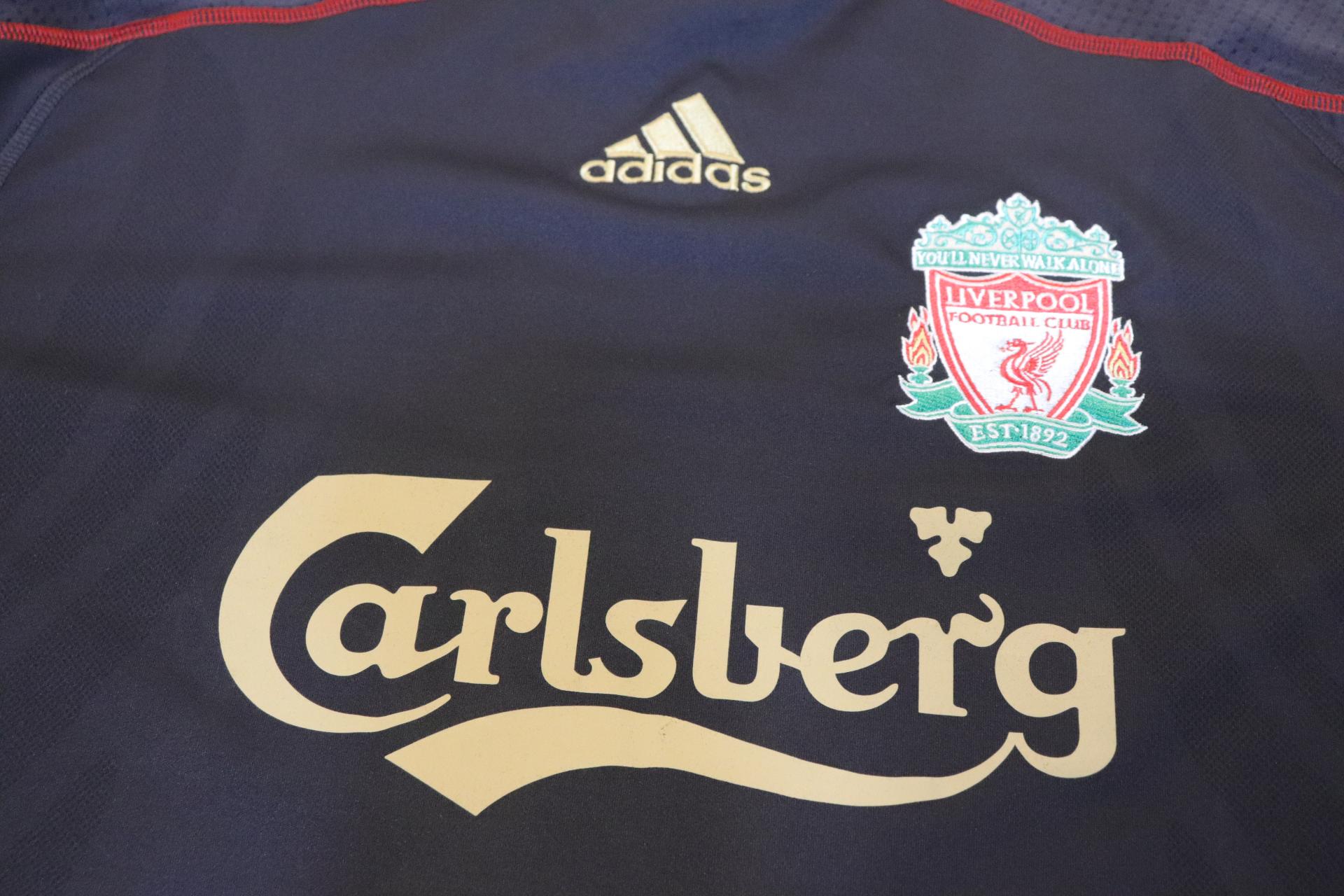 2009-2010 Liverpool Away S/S #8 Gerrard - M