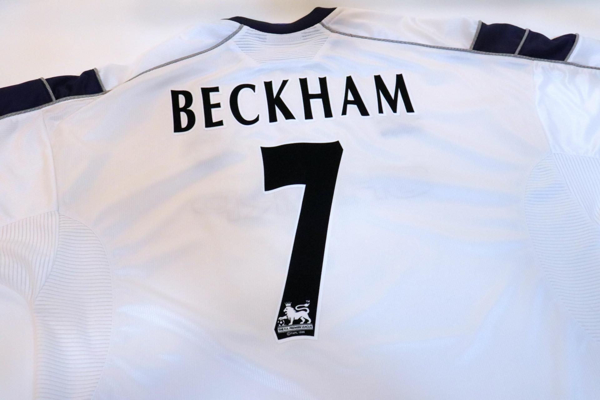 1999-2000 Manchester Utd 3rd S/S #7 Beckham - XXL