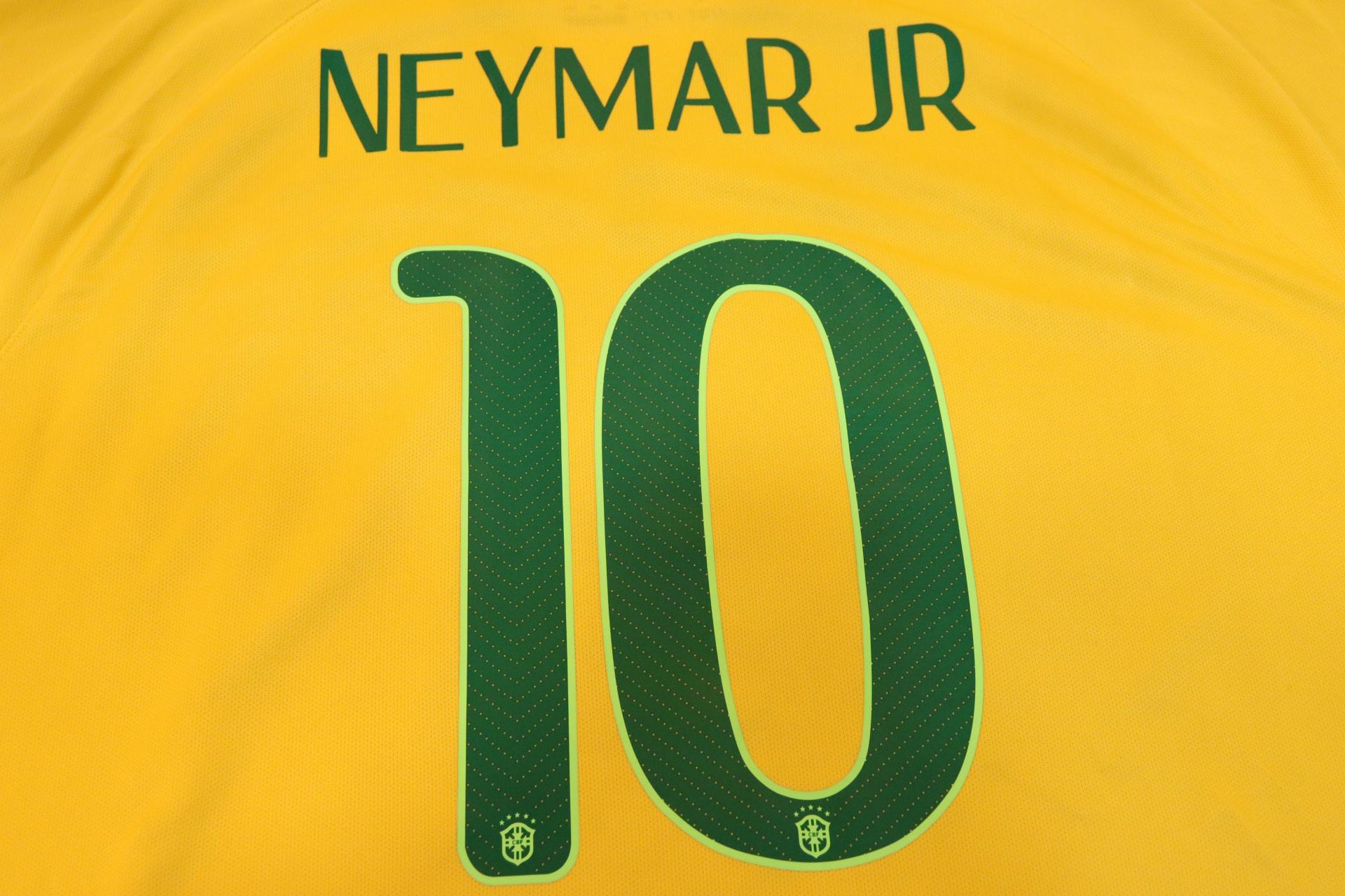 2014-2016 Brazil Home S/S #10 Neymar Jr - XXL
