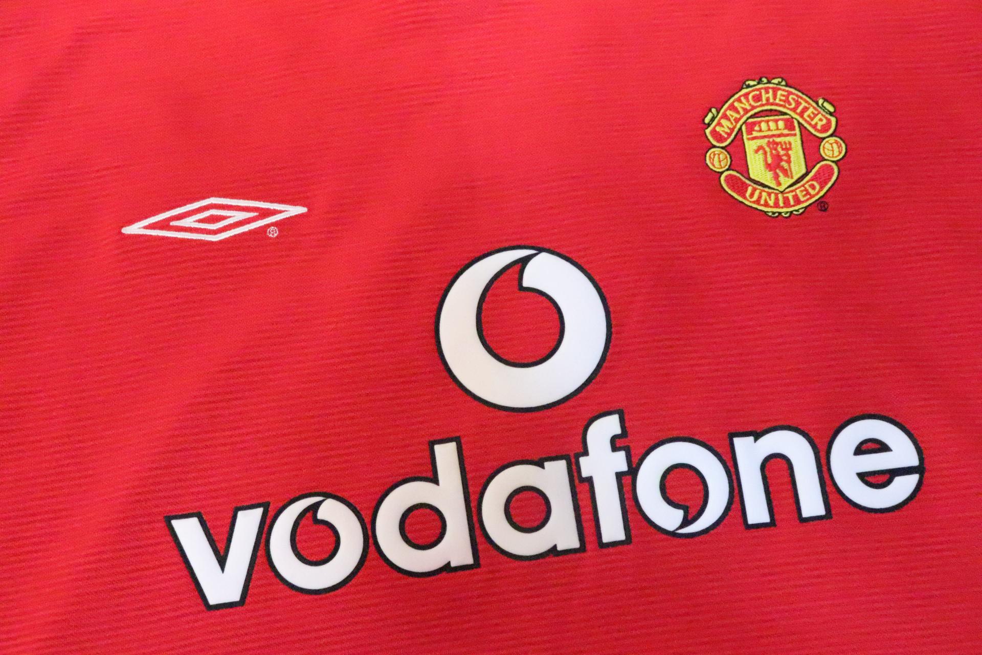 2000-2002 Manchester Utd Home S/S #7 Beckham - XXL