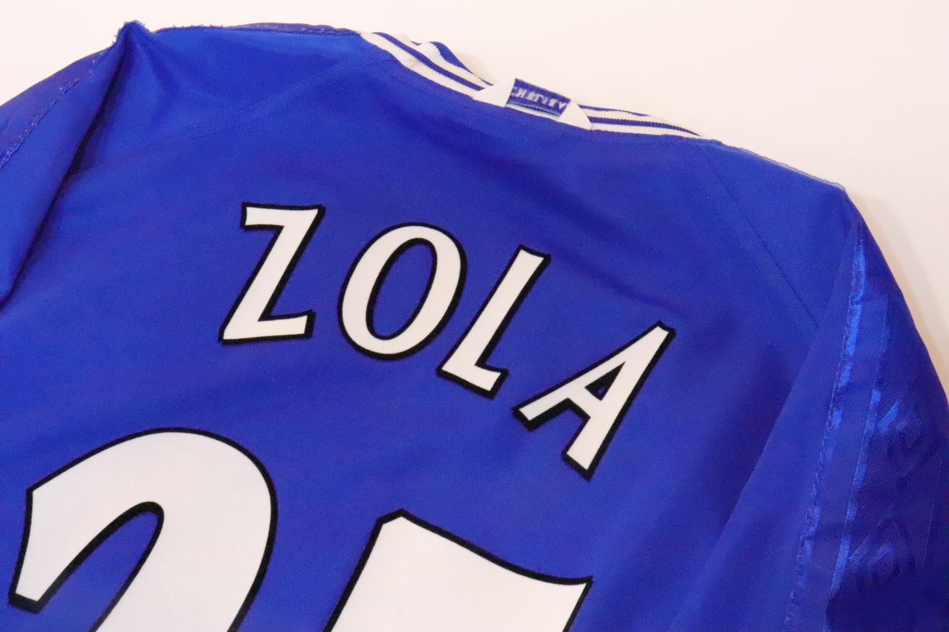 1999-2000 Chelsea Home S/S #25 Zola - XL