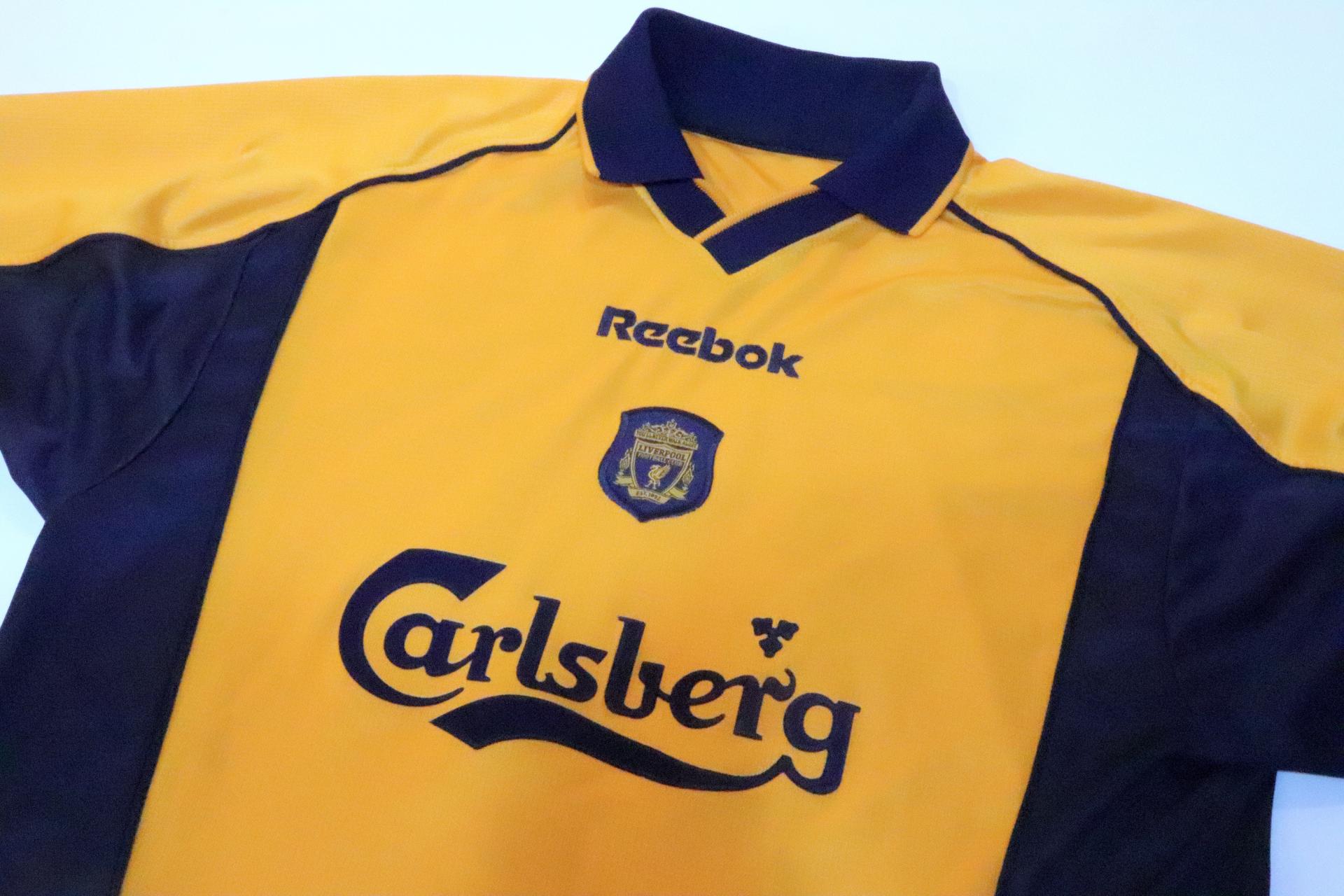 2000-2001 Liverpool Away S/S #17 Gerrard - M