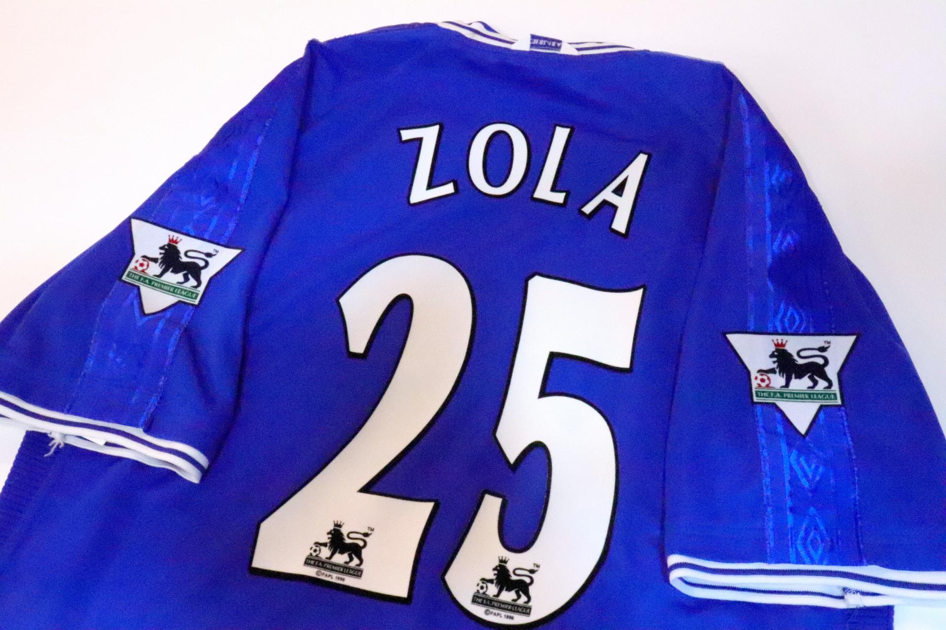 1999-2000 Chelsea Home S/S #25 Zola - XL