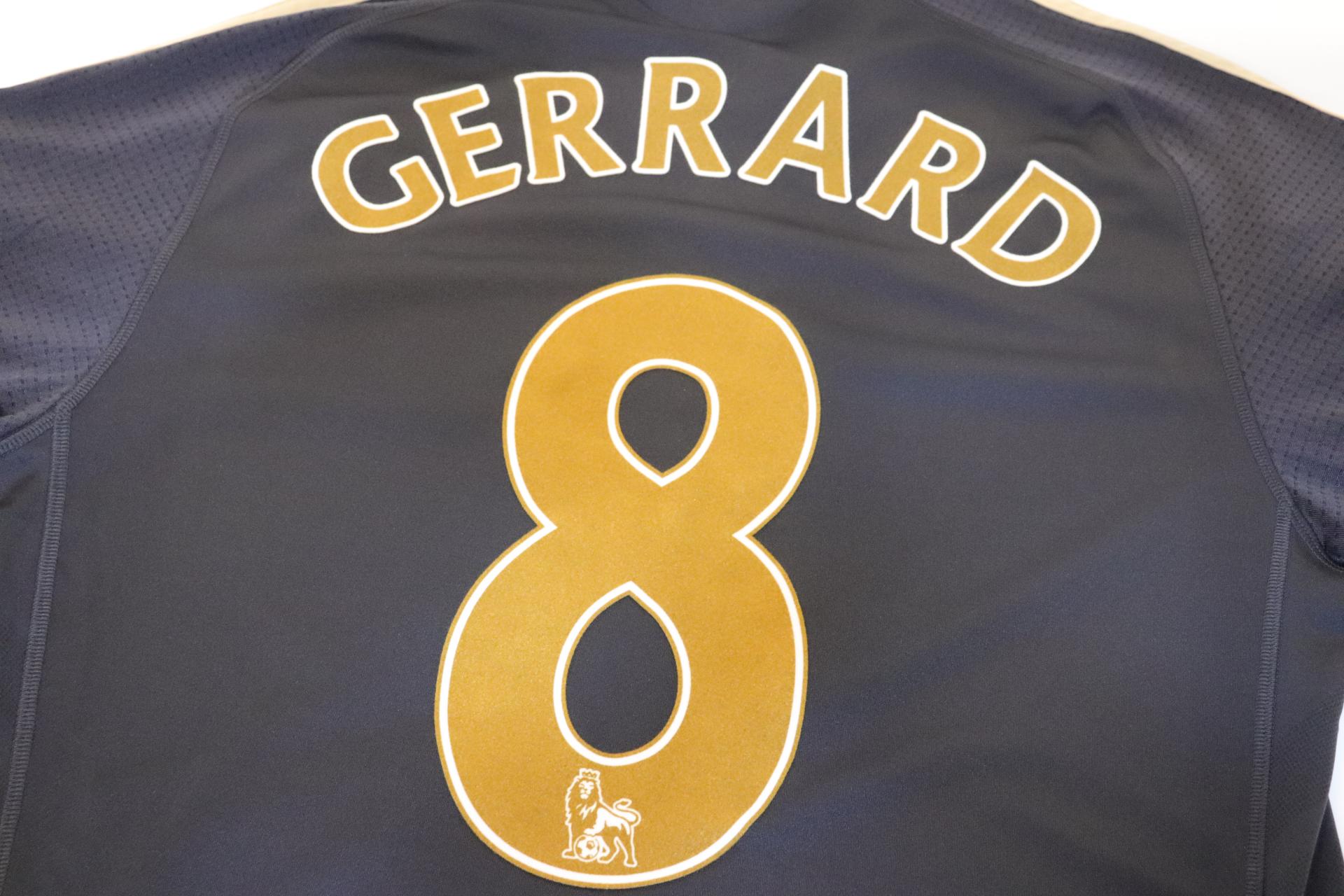 2009-2010 Liverpool Away S/S #8 Gerrard - M