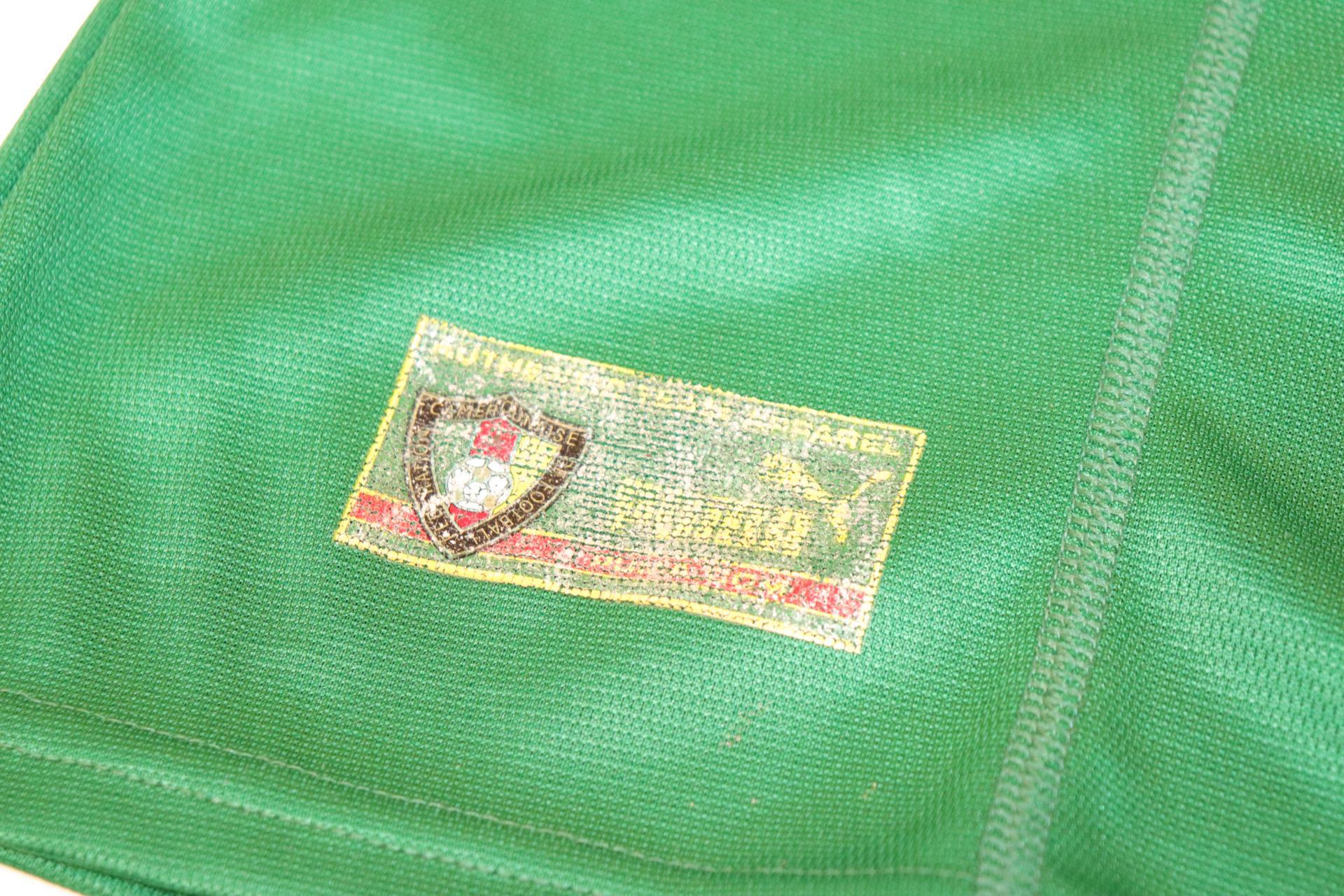 2002-2004 Cameroon Home Sleeveless #9 Etóo - L