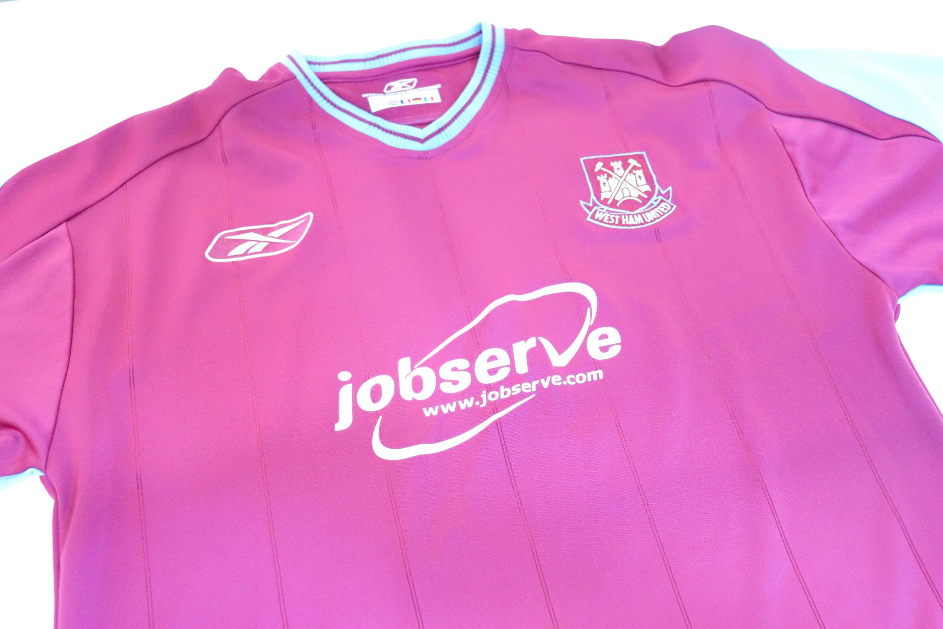 2003-2004 West Ham Home L/S #6 Carrick - L