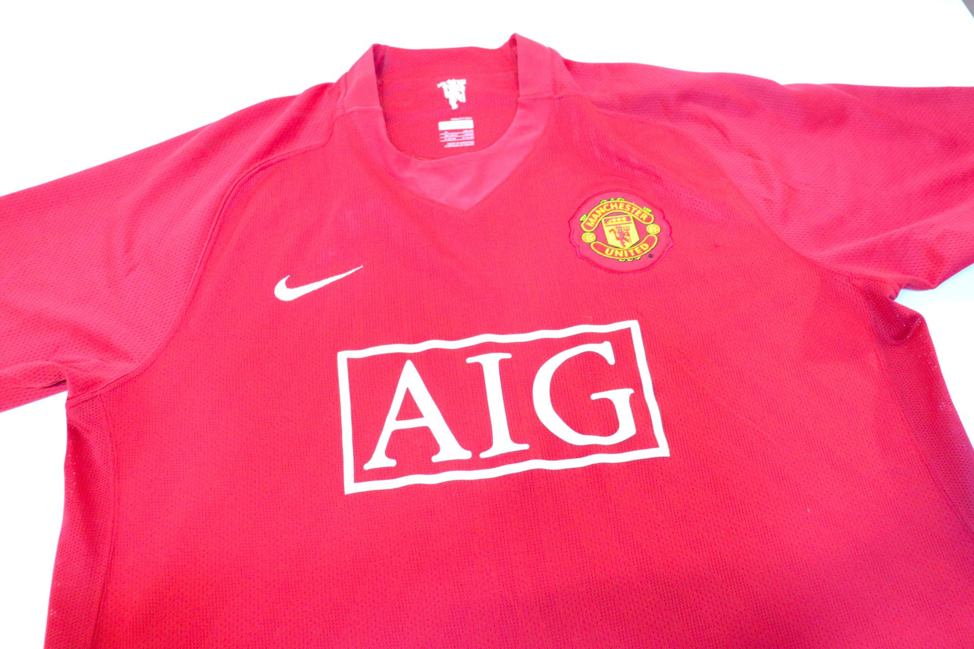 2007-2008 Manchester Utd Home S/S #10 Rooney - XL
