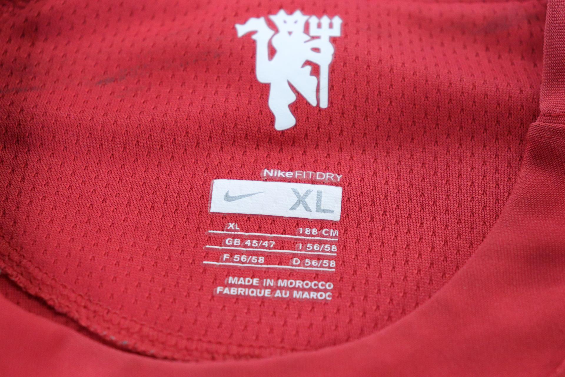 2007-2008 Manchester Utd Home S/S #10 Rooney - XL
