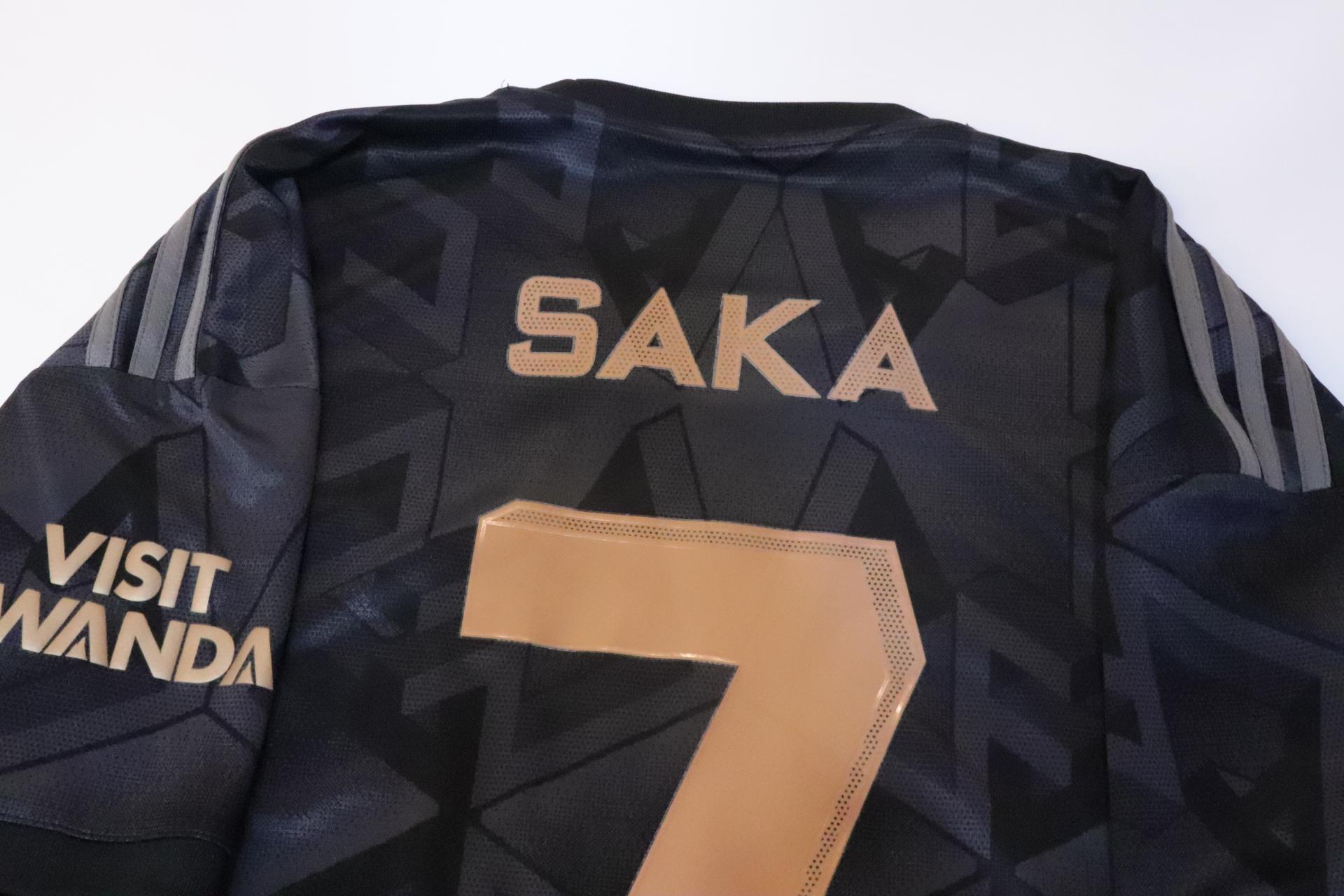 2022-2023 Arsenal Away S/S #7 Saka (Official) - L