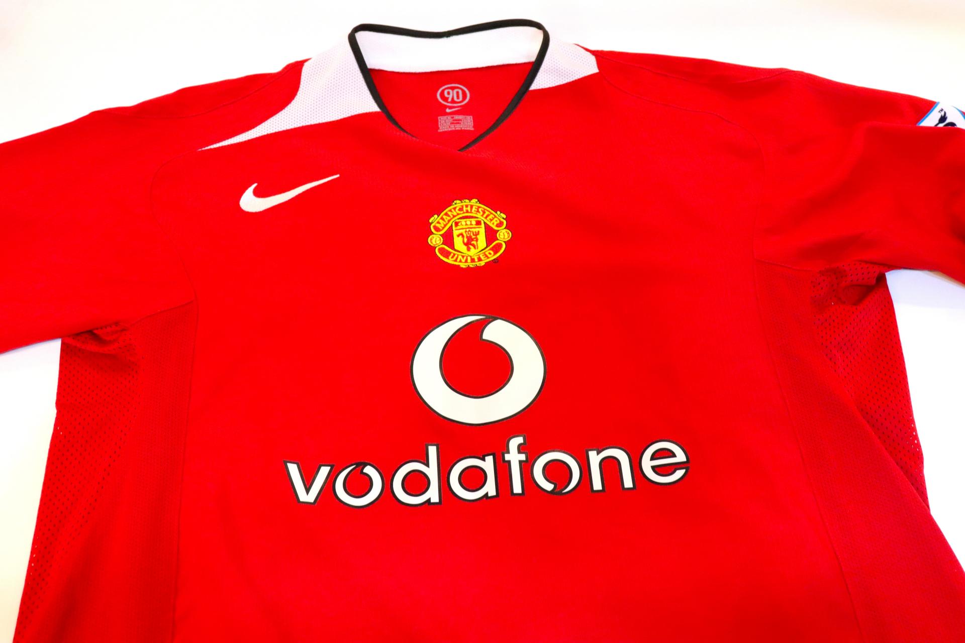 2004-2006 Manchester Utd Home S/S #7 Ronaldo - XL