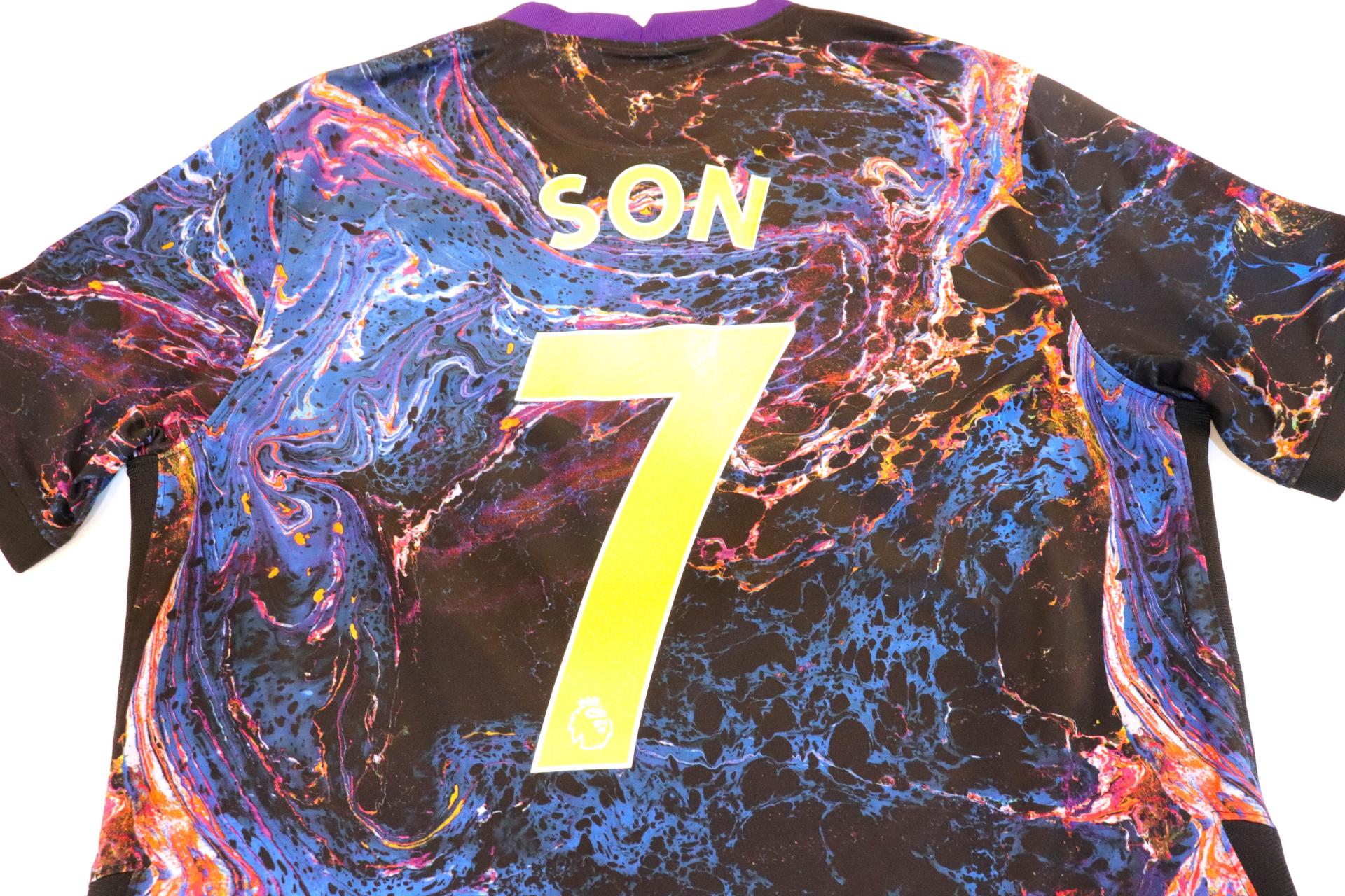 2021-2022 Tottenham Away S/S #7 Son (Official) - L