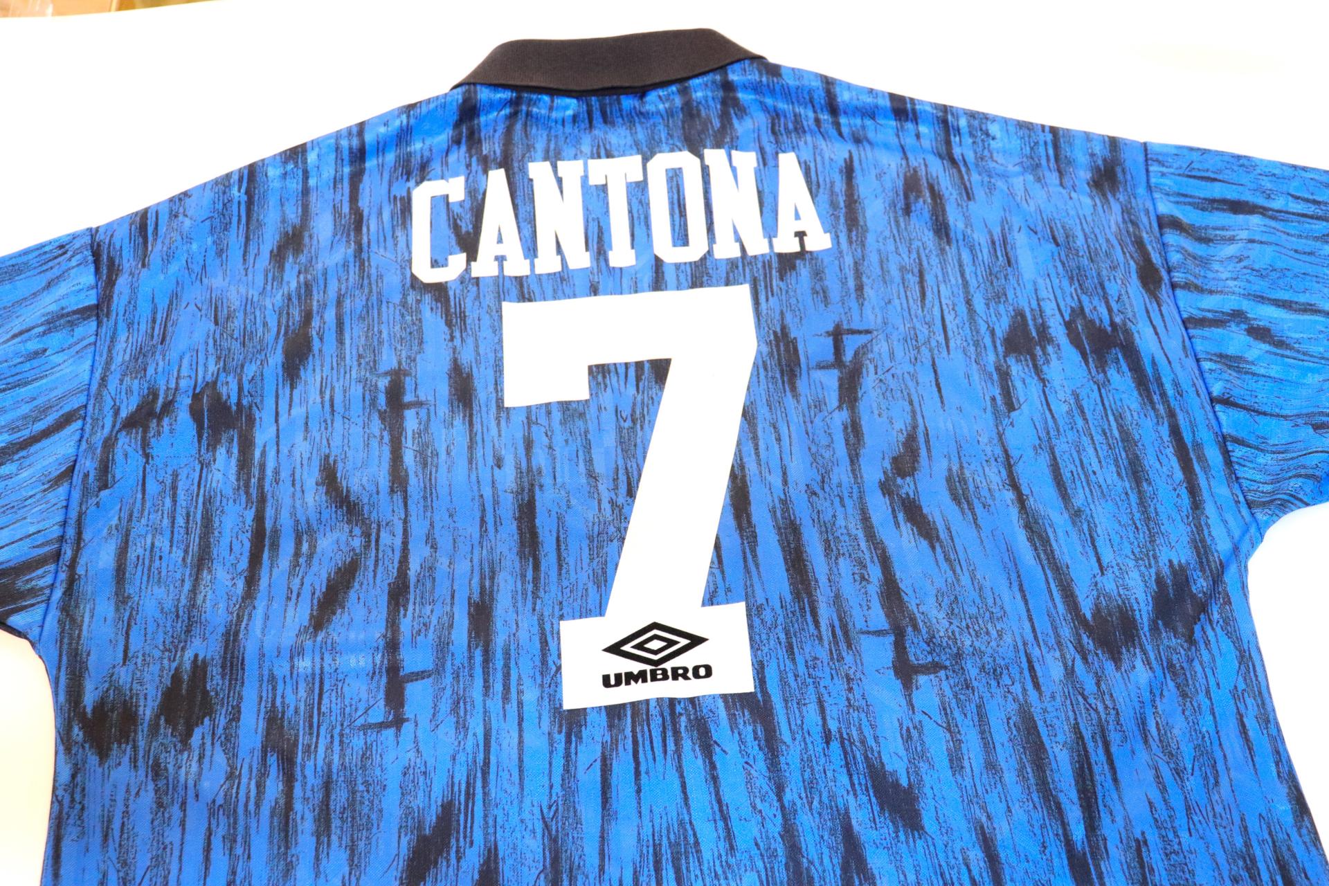 1992-1993 Manchester Utd Away S/S #7 Cantona - XL